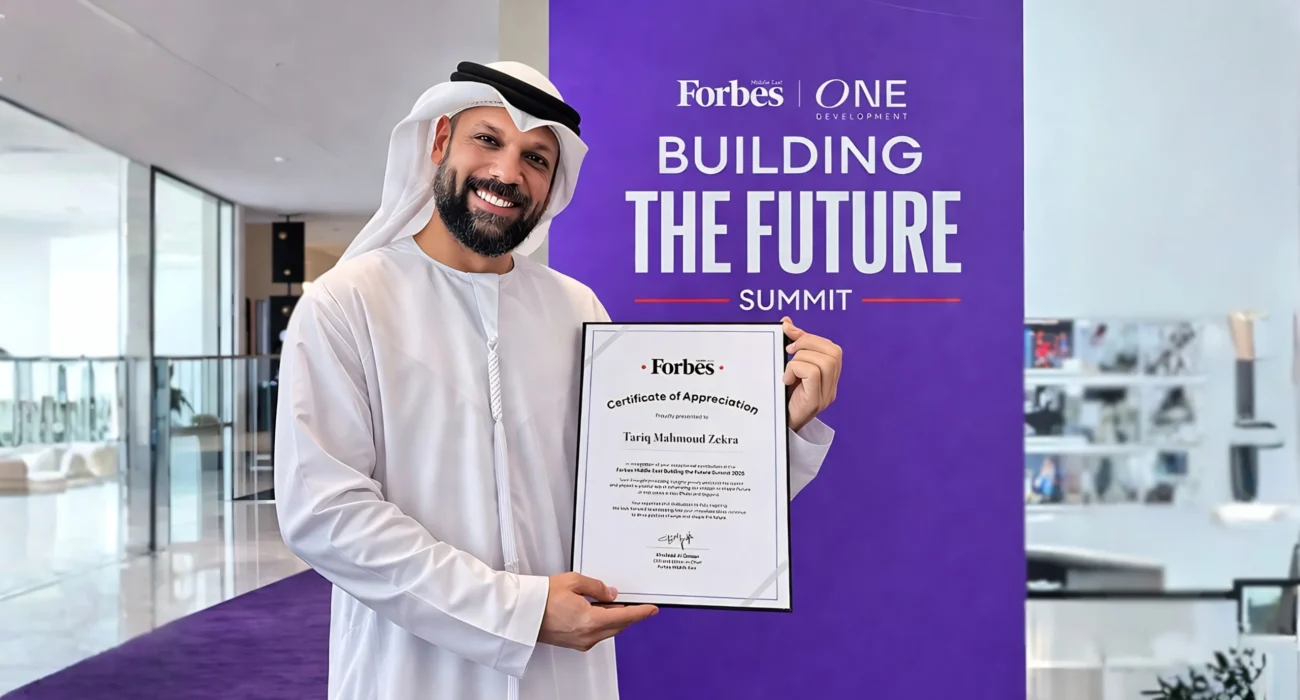 Tariq Zekra Featured on Forbes Middle East